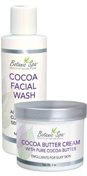 Cocoa Facial Wash and Cocoa Butter Cream Set